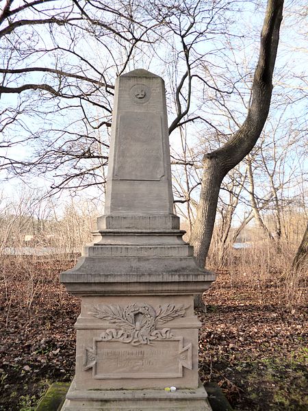 Monument Gestorven Gewonden Slag bij Leipzig