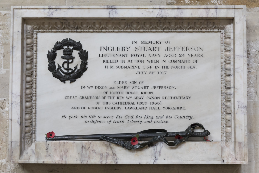 Memorials Ripon Cathedral #3