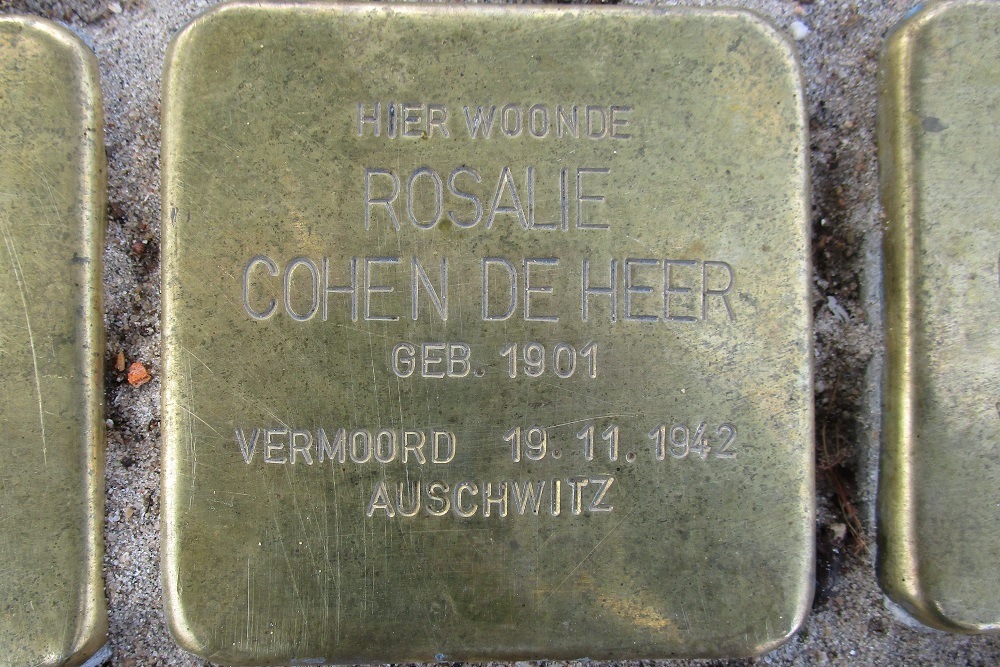 Stolpersteine Boomstraat 28 #3