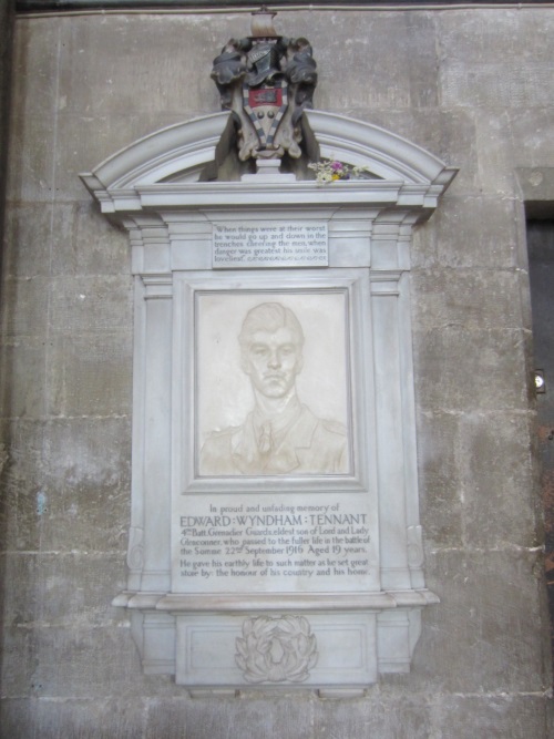 Memorials First World War Salisbury Cathedral #4