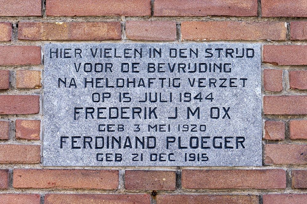 Memorial Frederik J.M. Ox and Ferdinand Ploeger #1