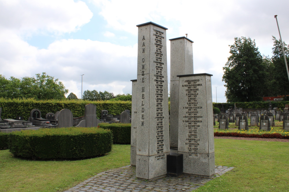 Oorlogsmonument Begraafplaats Diegem	 #2