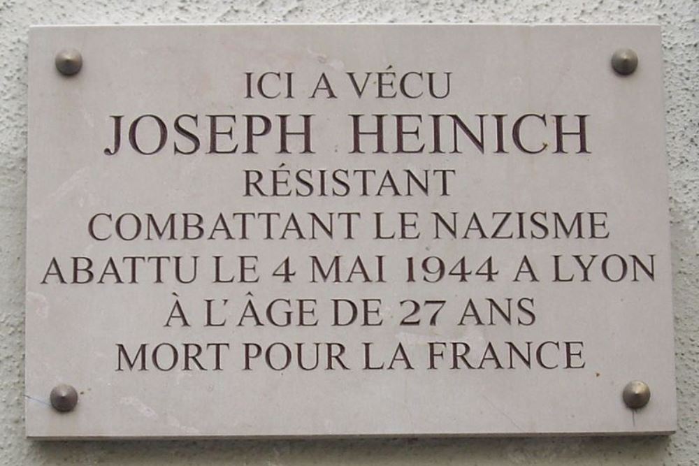 Memorial Joseph Heinich