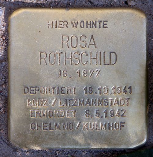 Stolpersteine Schaperstraße 19 #3