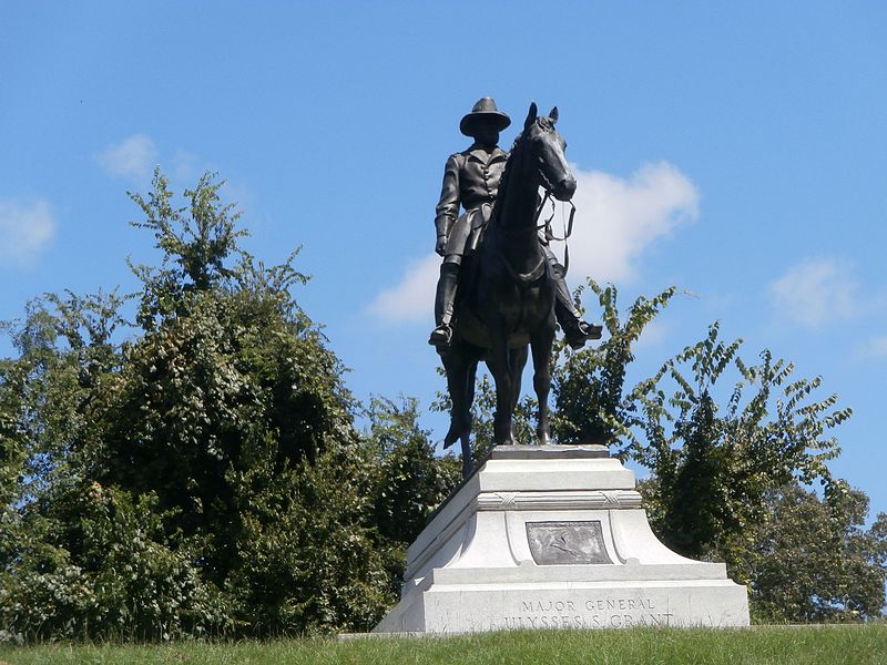 Standbeeld van Major General Ulysses S. Grant
