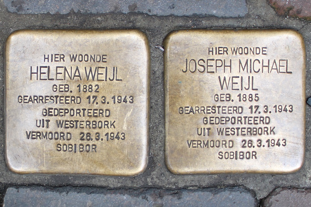 Stolpersteine Kloksteeg 3 #2