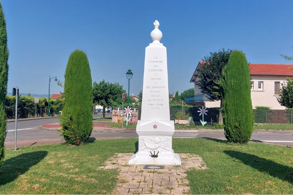 Oorlogsmonument L'Hopital-le-Grand