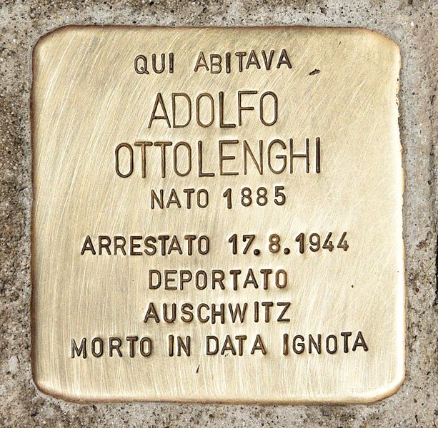 Stolperstein Rio Ter de la Maddalena 2346B #1