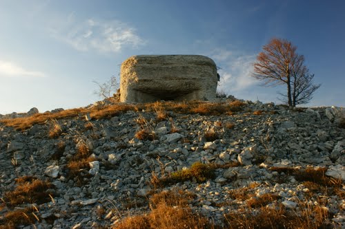 Alpenmuur - Mitrailleursnest Trstenik (D) #1