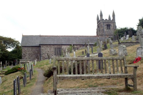 Oorlogsgraven van het Gemenebest St. Genesius Churchyard #1