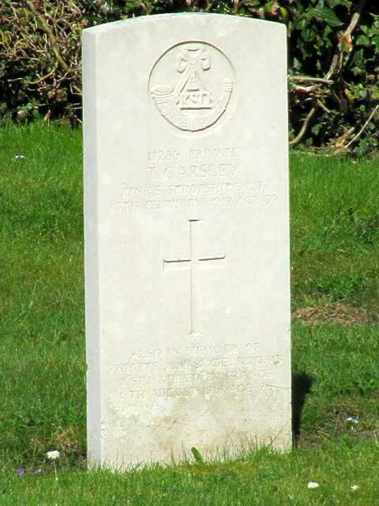 Commonwealth War Graves Trefonen Cemetery