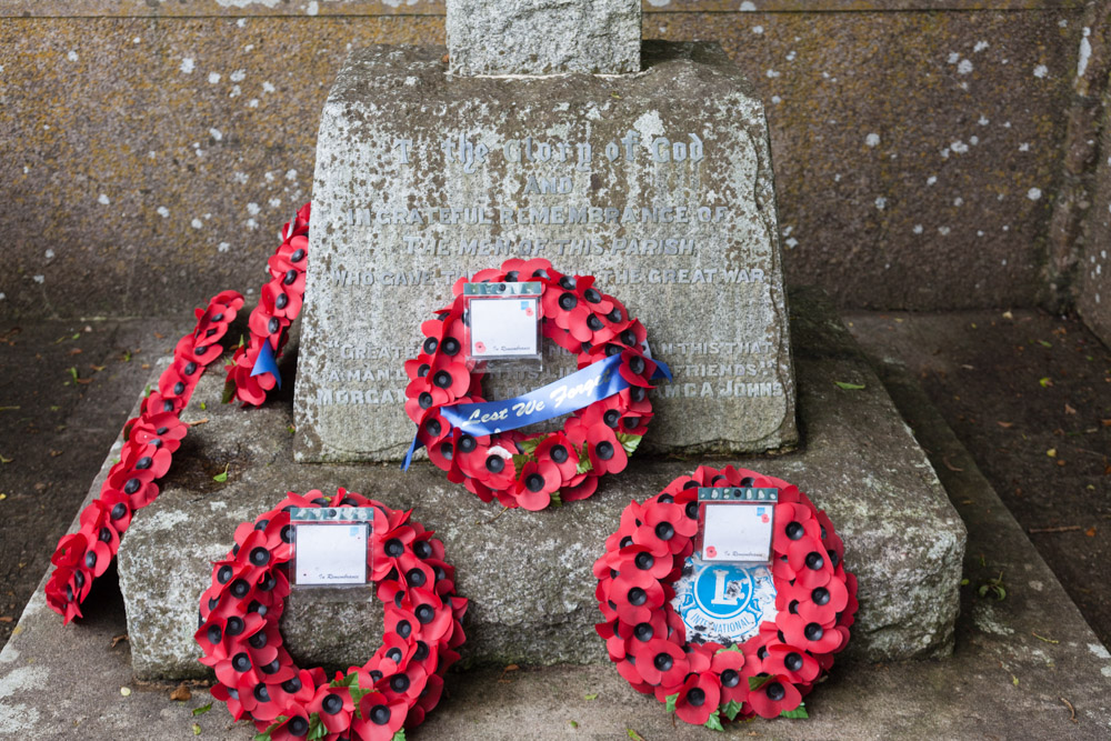 War Memorial Manorbier #2