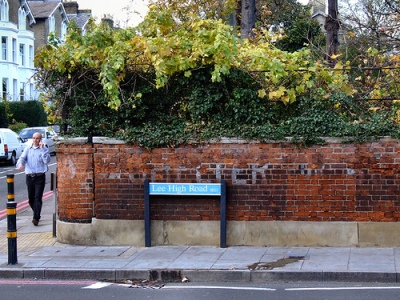 Sign Air Raid Shelter Lee High Road