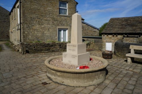 Oorlogsmonument Farnley Tyas #1