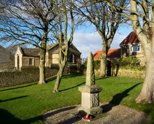 War Memorial Streatlam and Stainton