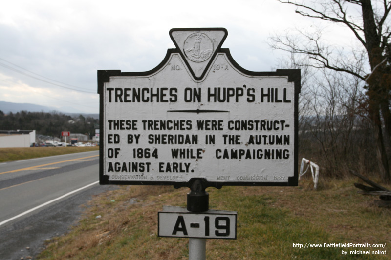 Union Trenches Hupps Hill