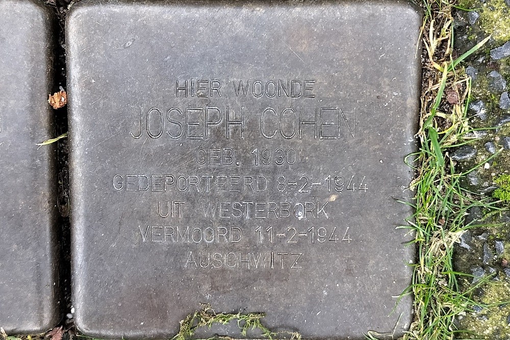 Stolpersteine Juliusstraat 7 #4