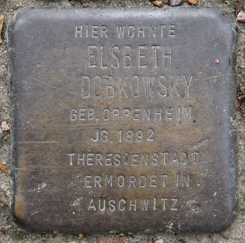 Stolpersteine Courbirestrae 16 #2