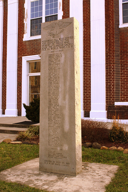 Oorlogsmonument White County #1