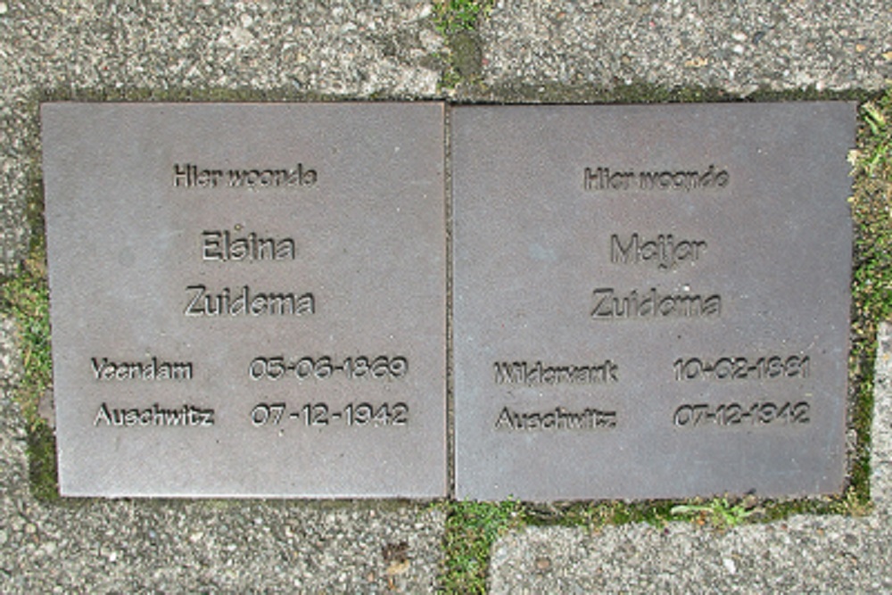 Memorial Stones Nijverheidsstraat 44