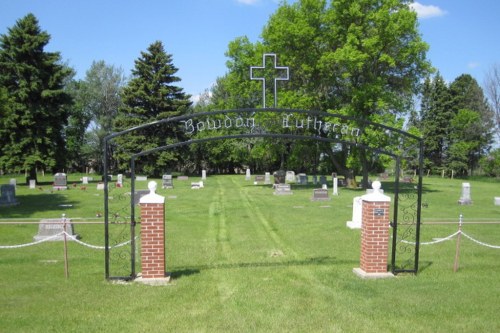 Oorlogsgraf van het Gemenebest Bowdon Lutheran Cemetery #1