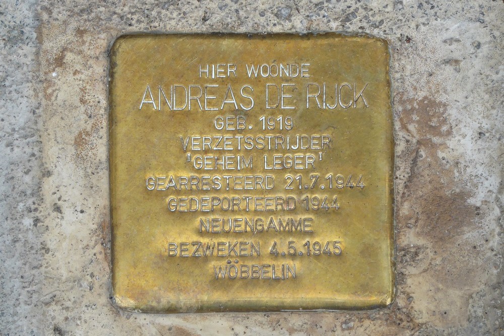 Stolperstein Peperstraat 37 #1