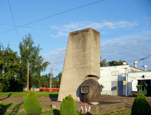 Monument Trambestuurders Lodz #1