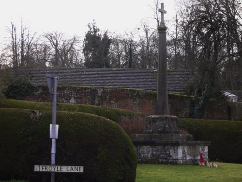 Oorlogsmonument South Warnborough