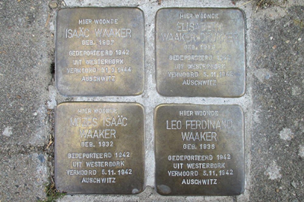 Stolpersteine Paul Krugerstraat 64 #2