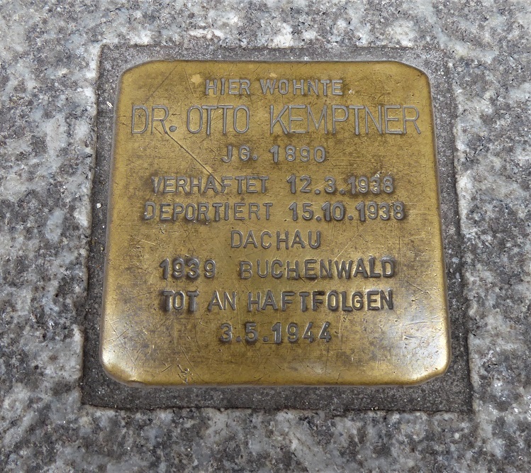 Stumbling Stone Getreidegasse 11 #2