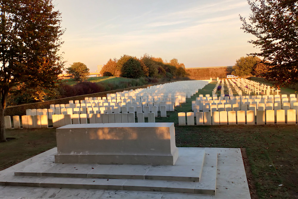 Commonwealth War Cemetery Crucifix Corner #1