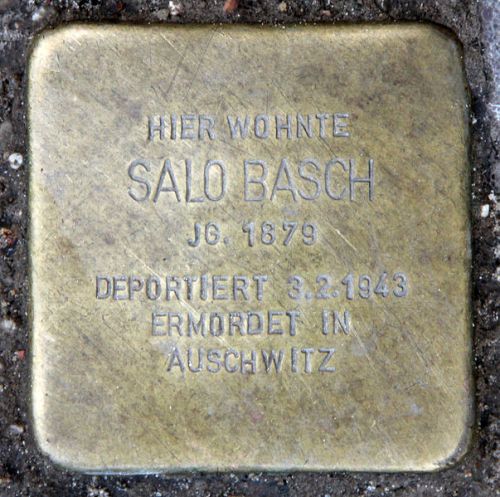 Stolpersteine Gervinusstrae 17 #1