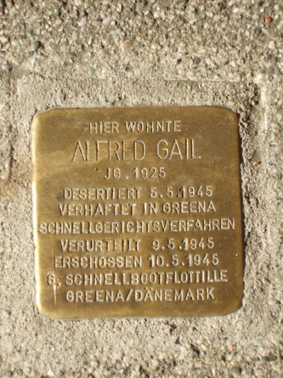 Stumbling Stone Fünffensterstraße 4