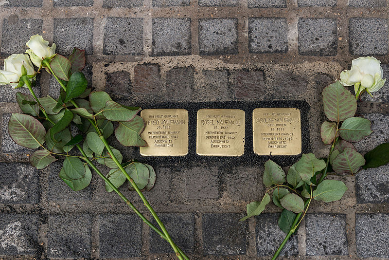 Stumbling Stones 15 Rue de la Grve nationale