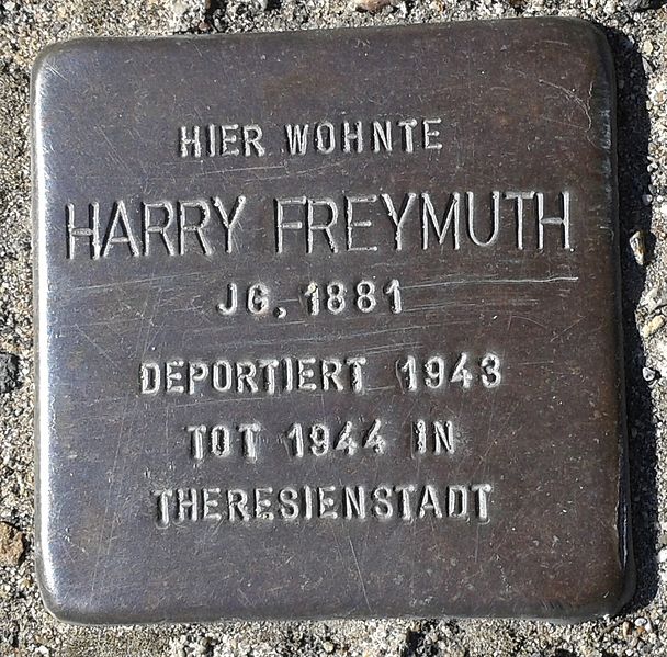 Stolperstein Hüttenstraße 40 #1