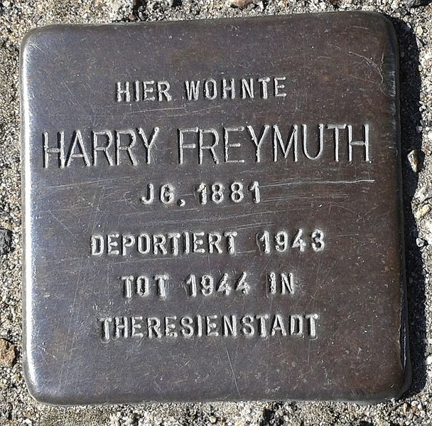 Stolperstein Httenstrae 40 #1