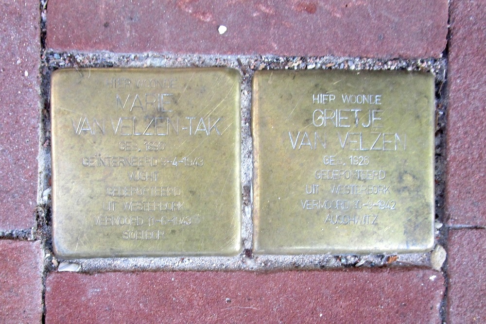 Stolpersteine Kerkstraat 383