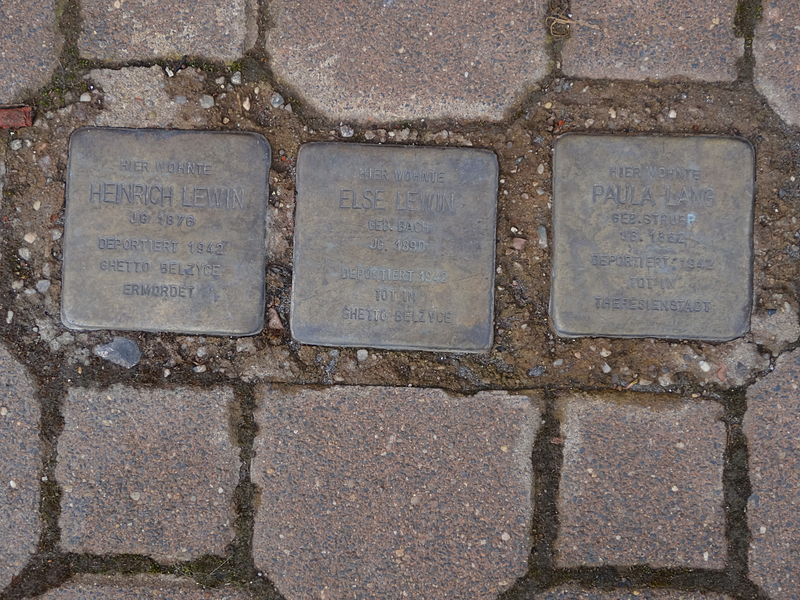 Stolpersteine Waltershäuser Straße 36