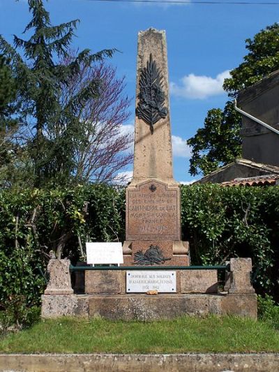 War Memorial Saint-Pierre-de-Bat