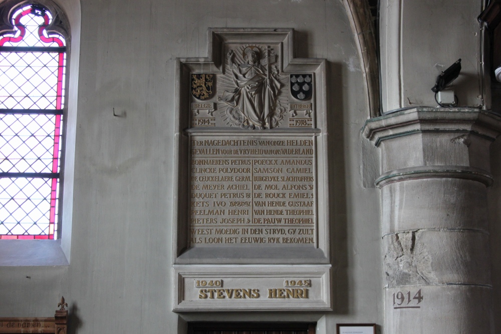 Oorlogsmonument Uitbergen