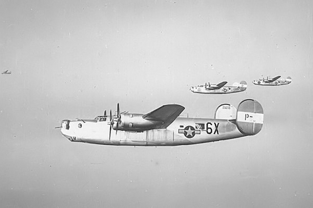 Crashlocatie Consolidated B-24H Liberator 42-7638 