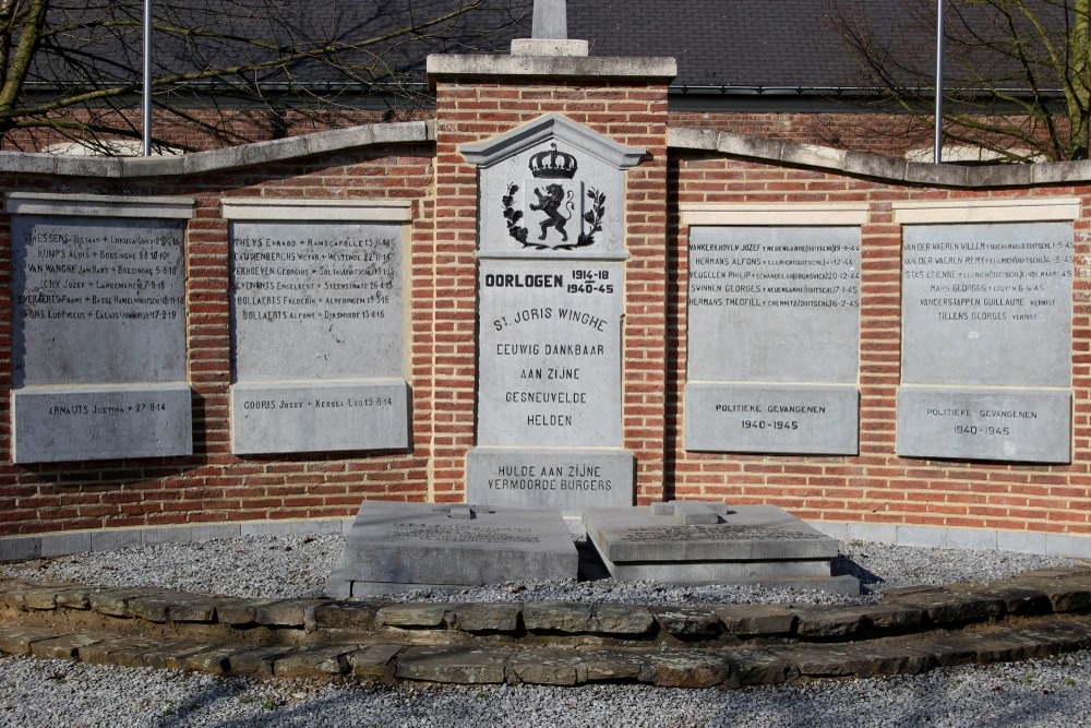Belgische Oorlogsgraven Sint-Joris-Winge	 #1