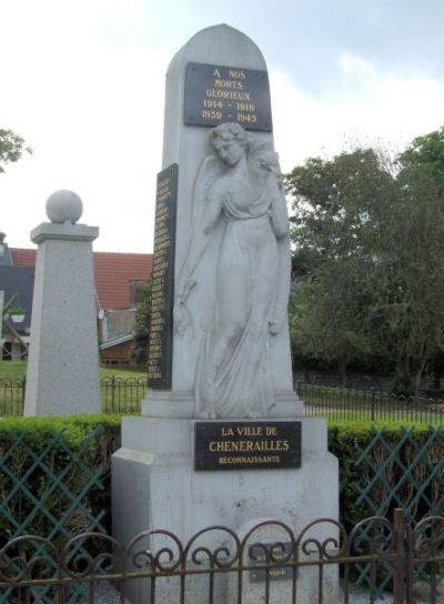 Oorlogsmonument Chenerailles #1