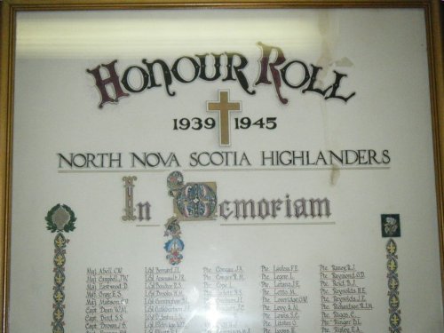 Nova Scotia Highlanders Regimental Museum #2