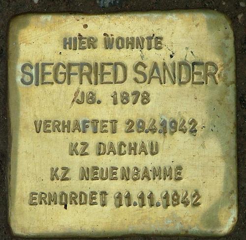 Stolpersteine Vandalenstraße 23 #3