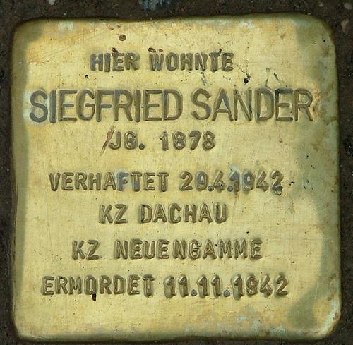 Stolpersteine Vandalenstrae 23 #3