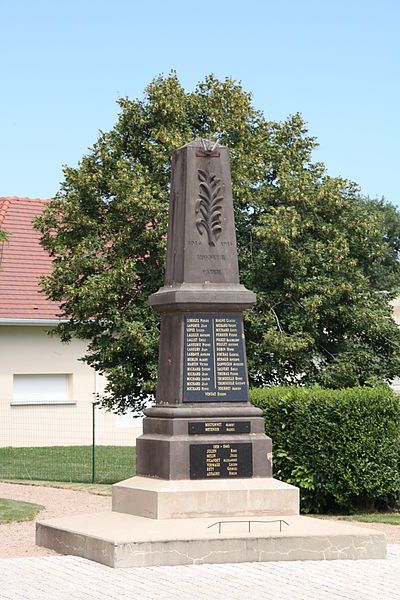 Oorlogsmonument Chamblet #1