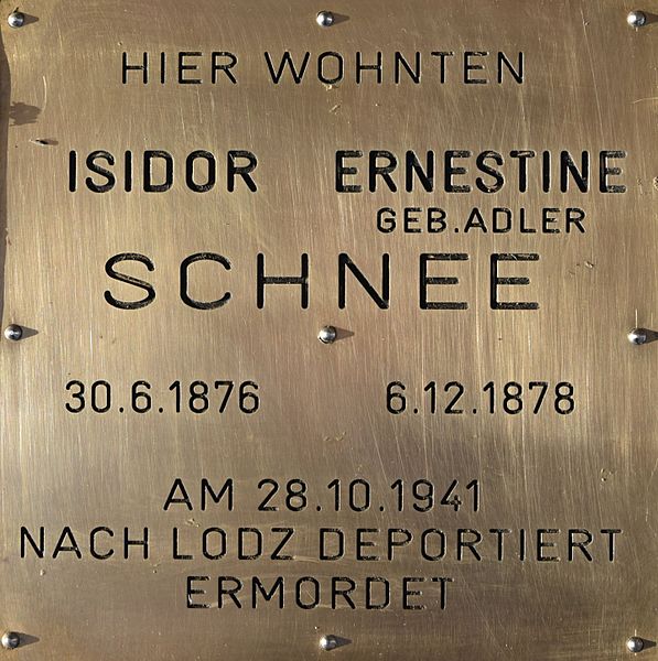 Remembrance Stone Breitenfurter Straße 282
