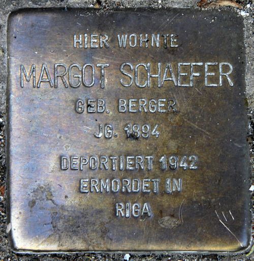 Stolpersteine Juliusstrae 39 #3