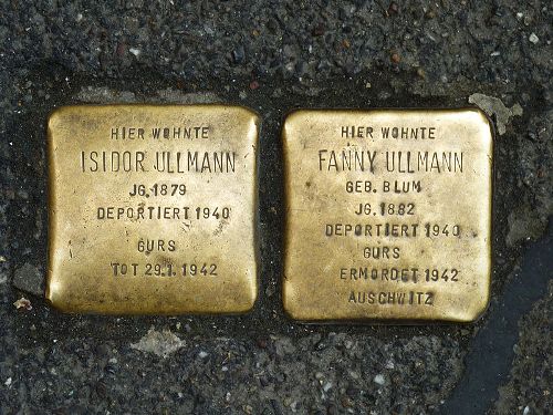 Stolpersteine Salzstrae 20 #2